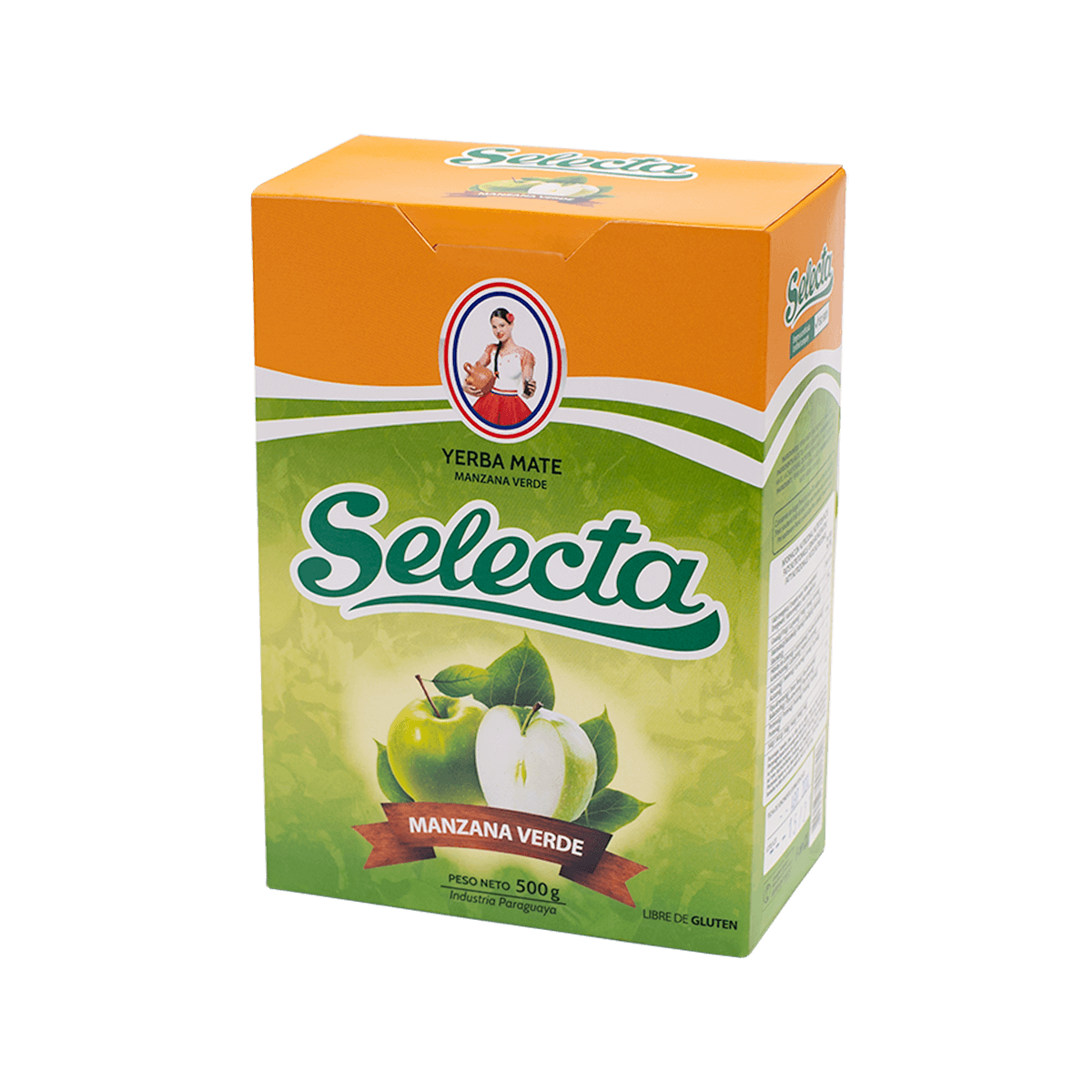 Selecta Yerba Mate Green apple 500 g (1.1lbs)