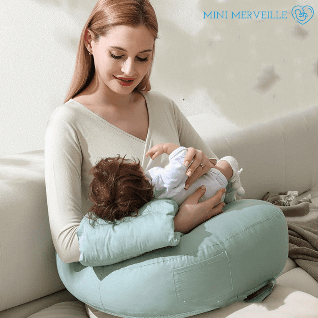 Coussin d'Allaitement Anti-Reflux Mini merveille  Campagne 04/04