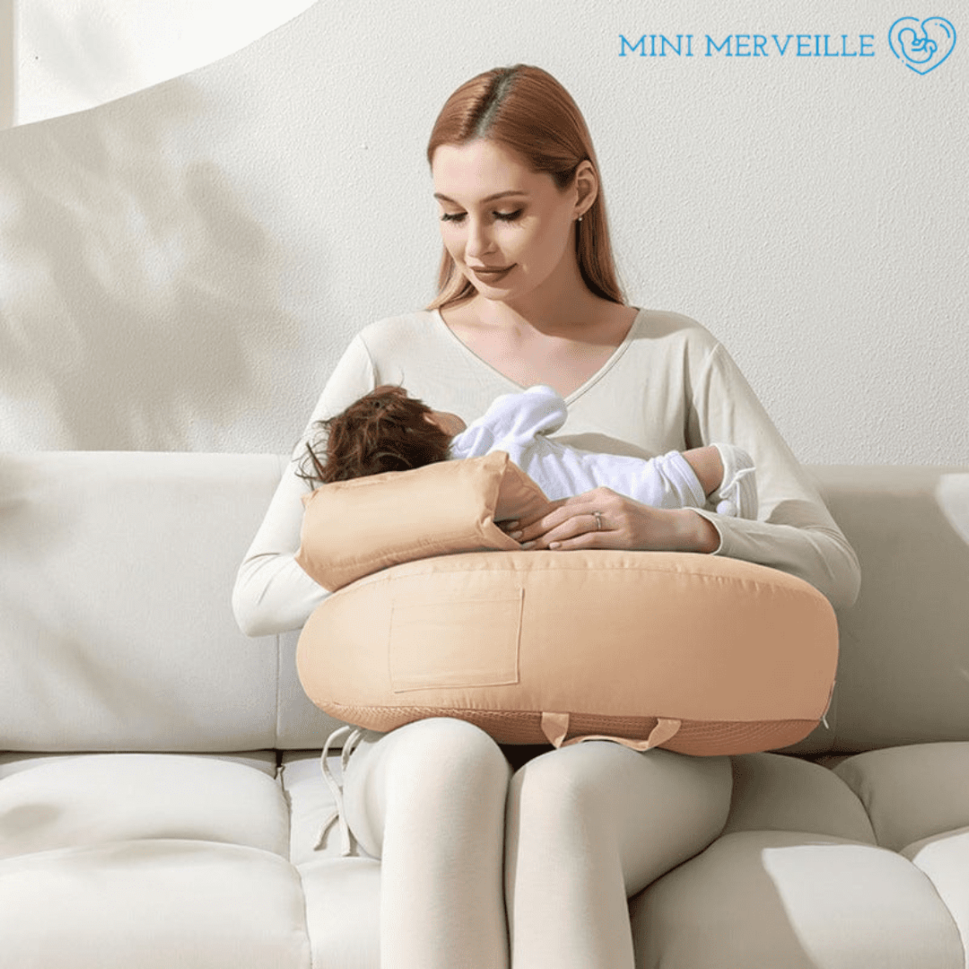 Coussin d'Allaitement Anti-Reflux Mini merveille  Campagne 04/04