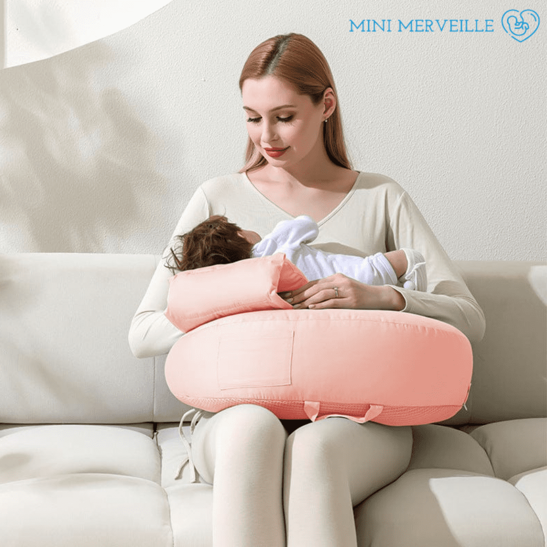 Coussin d'Allaitement Anti-Reflux Mini merveille  Campagne 04/04