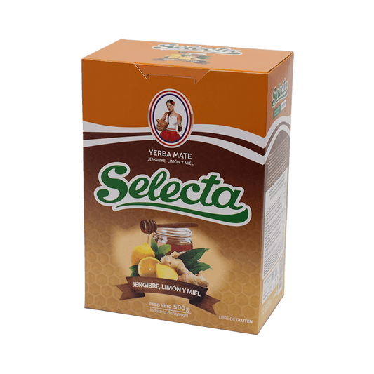 Selecta Yerba Mate with Ginger Lemon and Honey 500 g (1.1lbs)