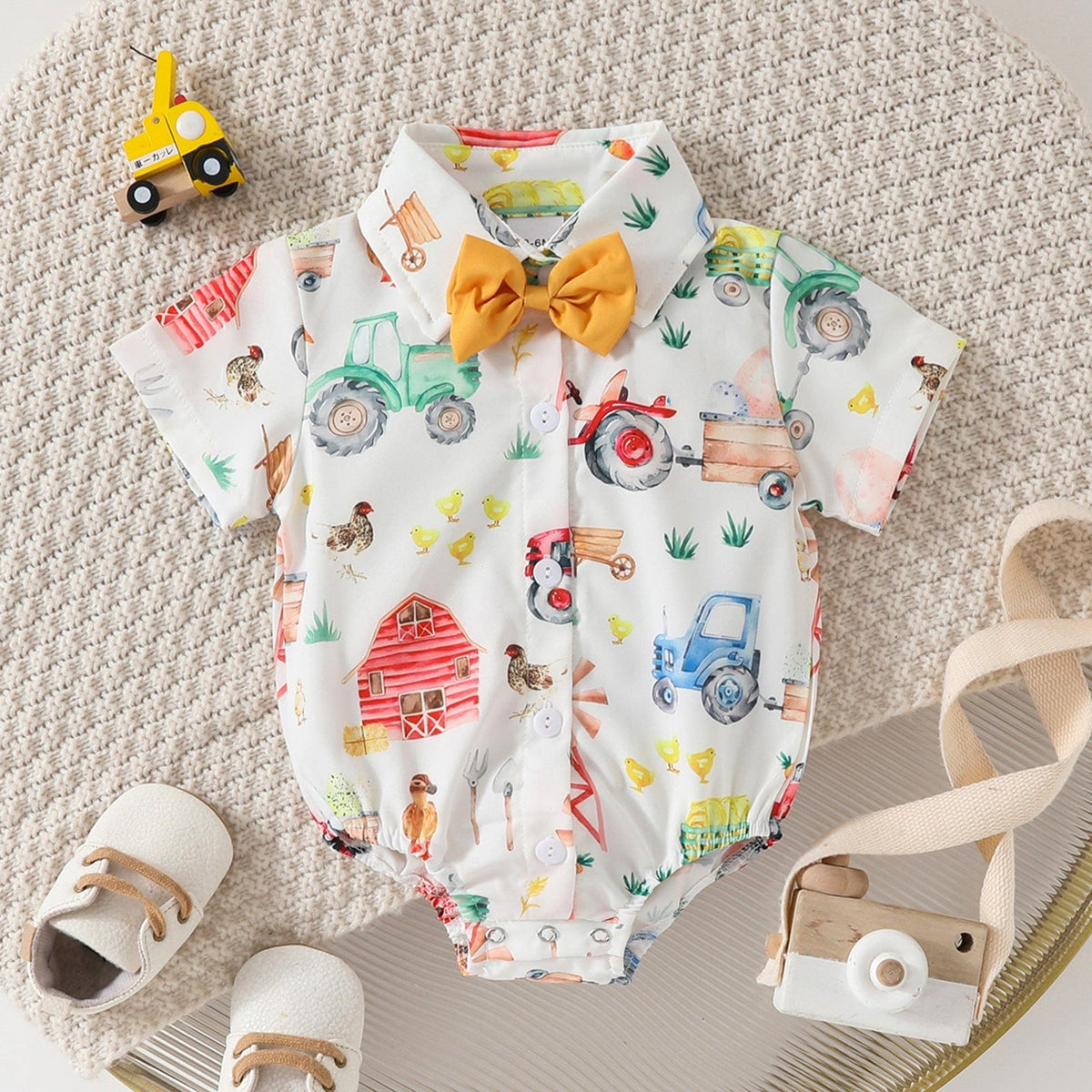 Body chemise à manches courtes - Mini merveilleCJYE203435405EV