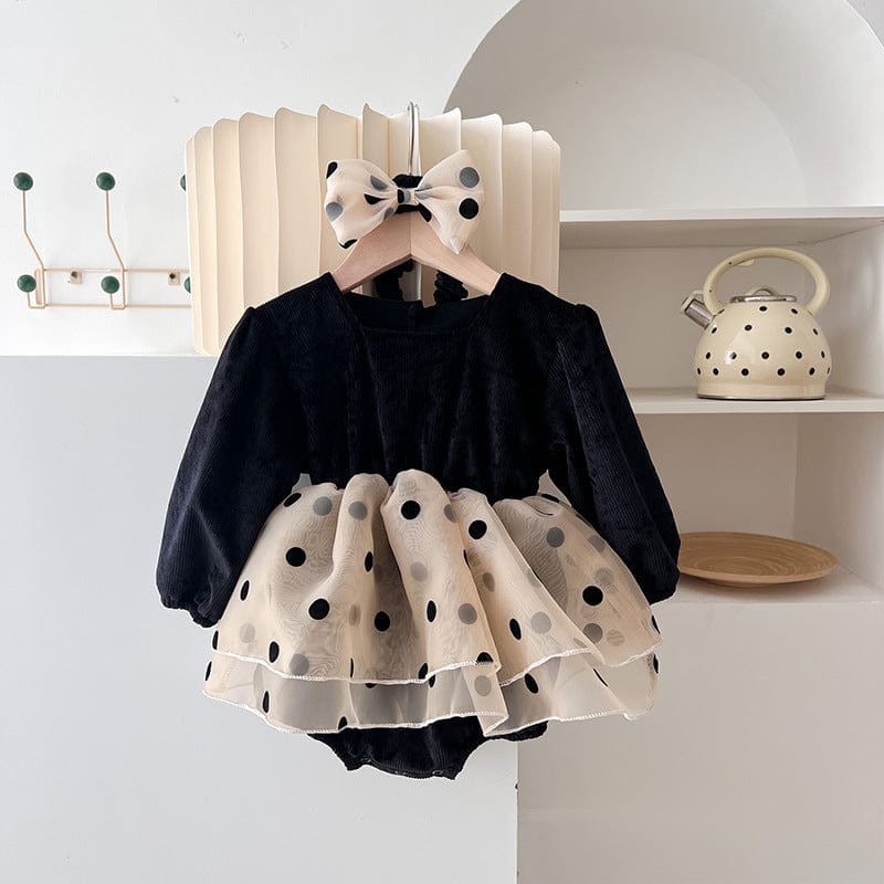 Body jupe à pois pour bébé - Mini merveilleCJYE192752701AZ