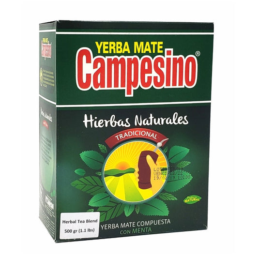 Campesino Traditional Herbal Blend Yerba Mate 500 g (1.1 lbs)