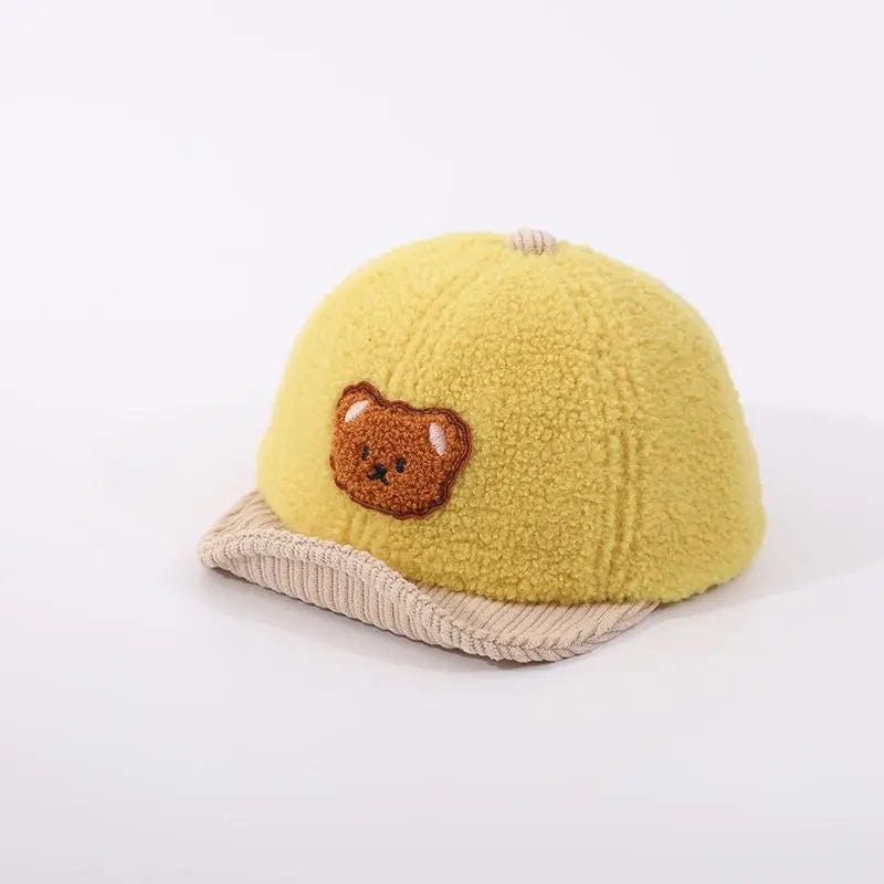 Casquette bébé nounours en coton Mini Merveille
