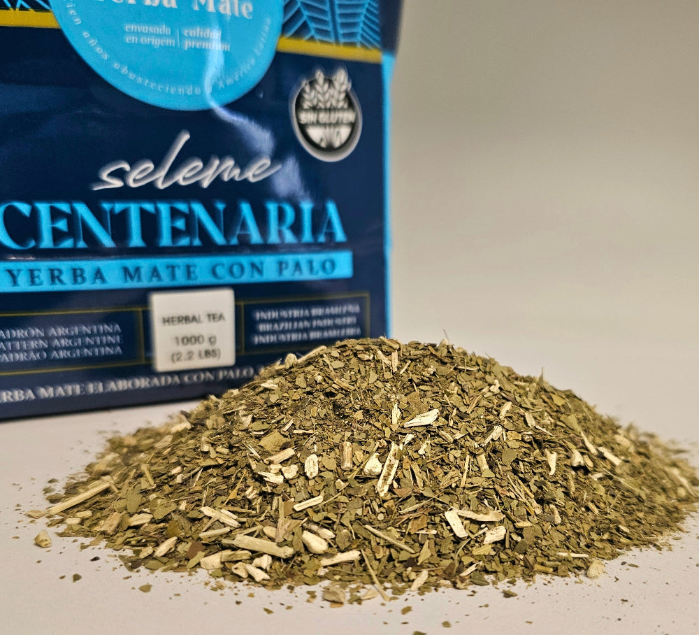 Centenaria Traditional with Stems Smoked Yerba Mate 1 kg (2.2 lbs)