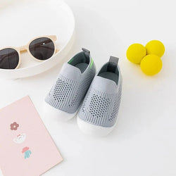Chaussures Bébé Souples - Mini merveille14:10A14-Gray;200000124:200000292