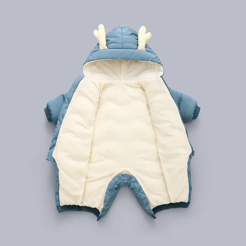 Combinaison hiver à cornes bébé Mini Merveille