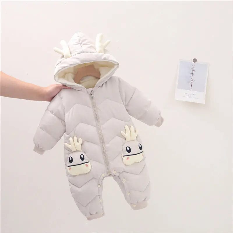 Combinaison hiver à cornes bébé Mini Merveille