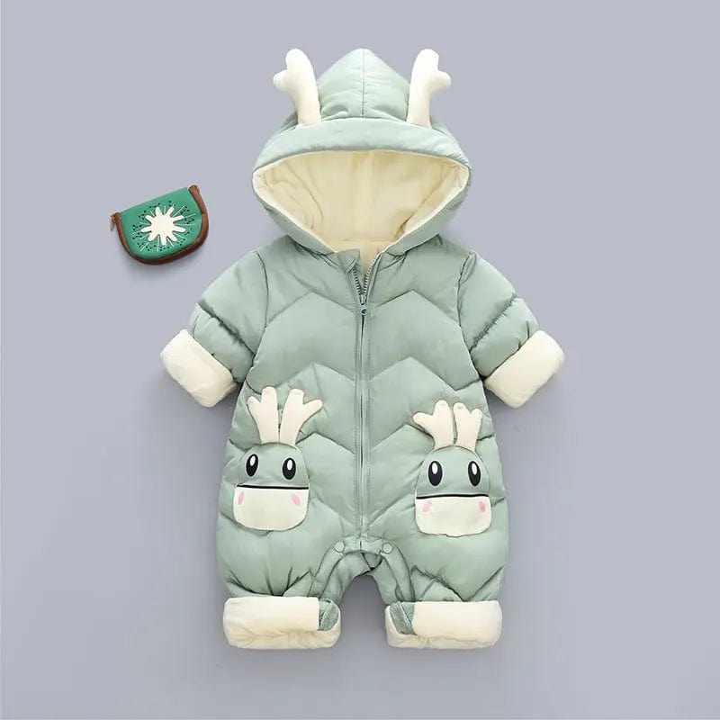 Combinaison hiver à cornes bébé Mini Merveille
