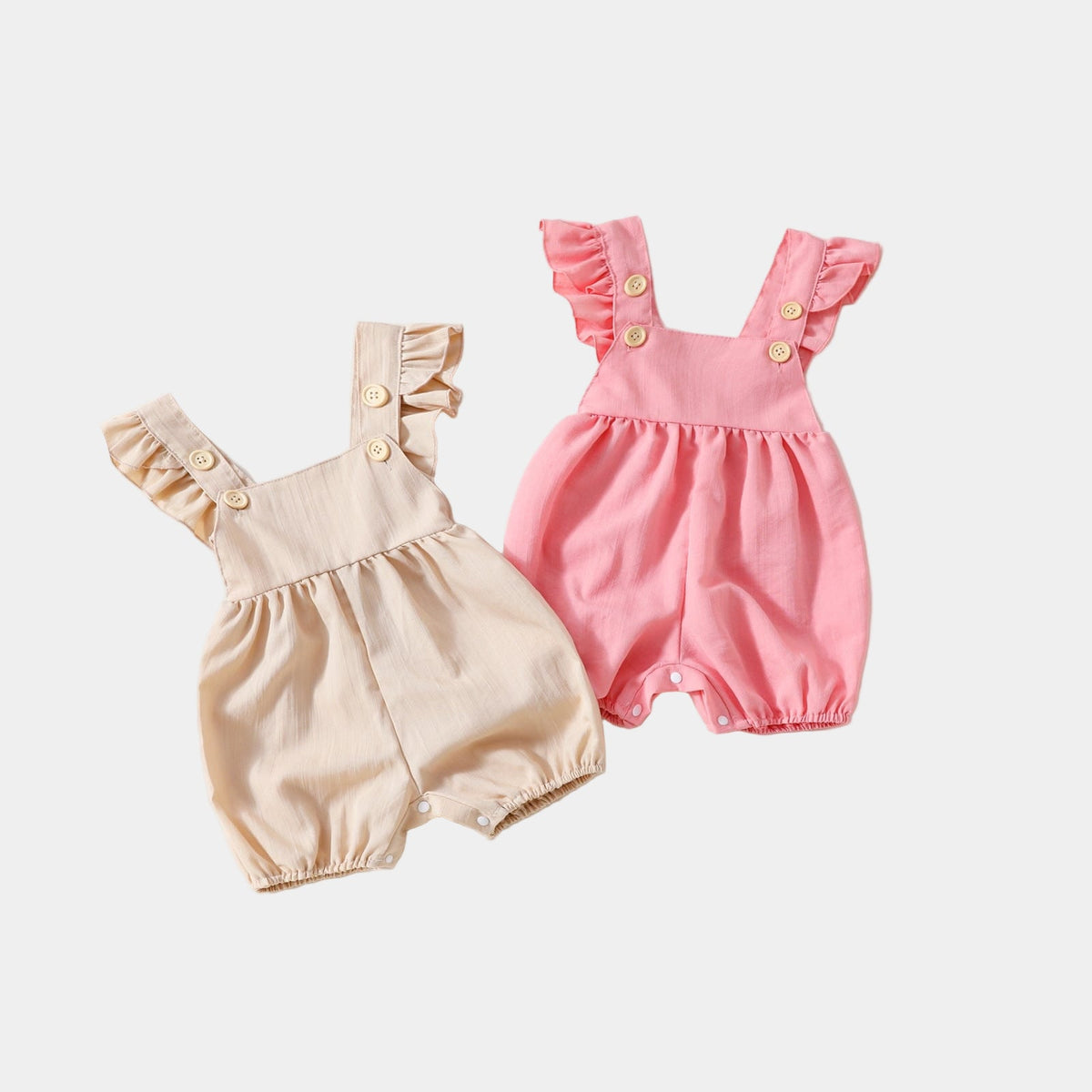 Combinaison short pour bébé Mini merveille  Vêtement pour filles
