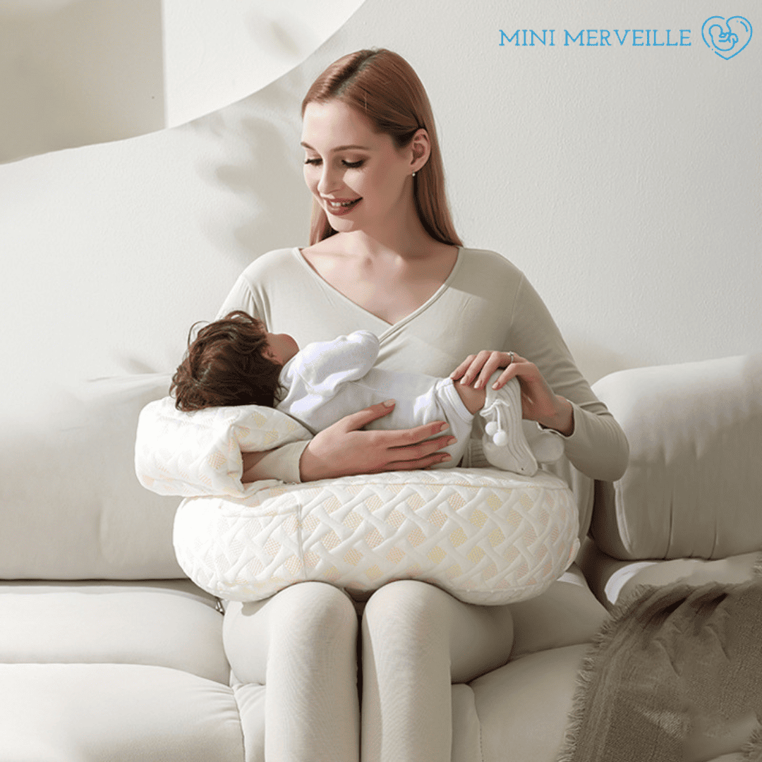 Coussin d'Allaitement Anti-Reflux Mini merveille  Campagne 04/04