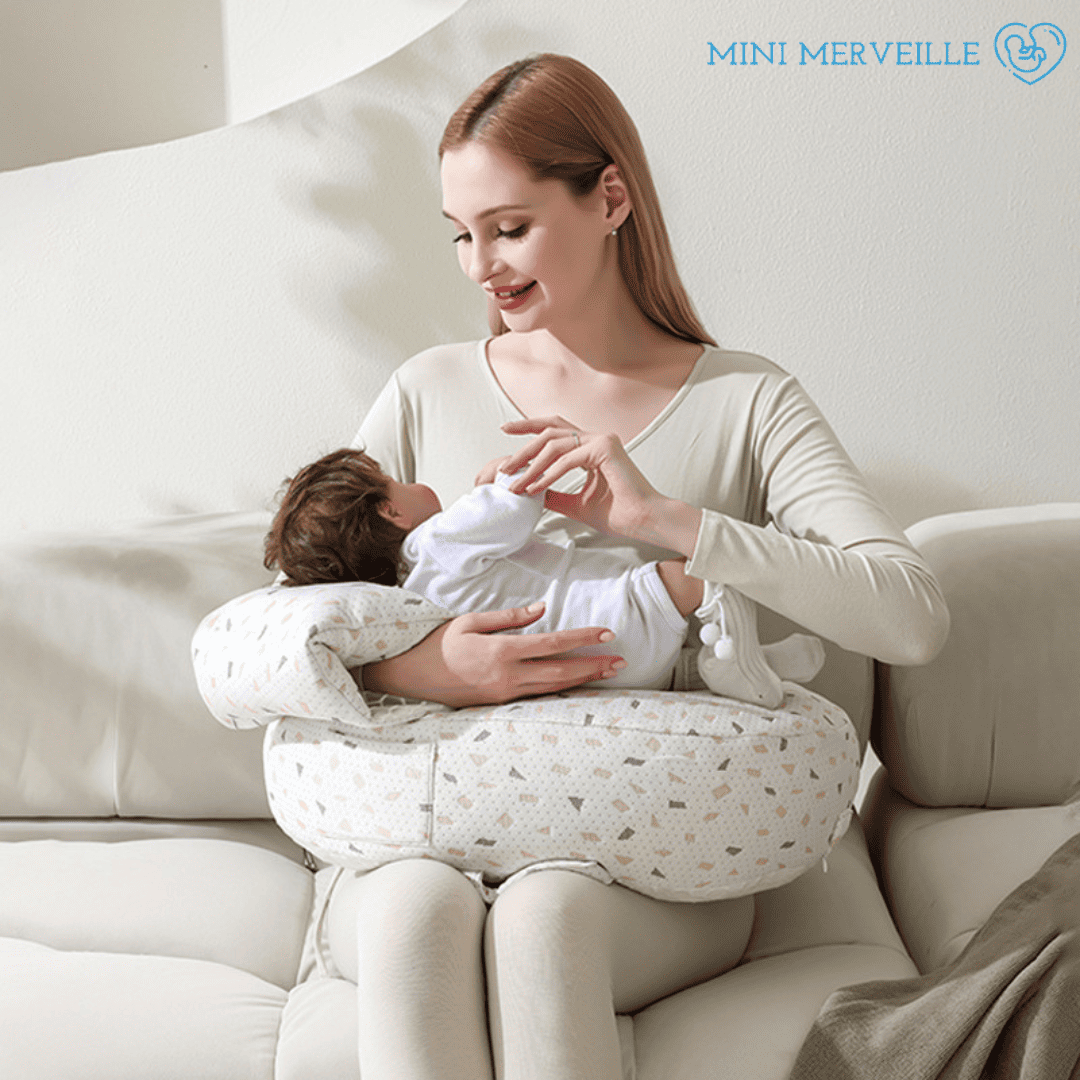 Coussin d'Allaitement Anti-Reflux Mini merveille  Campagne 04/04