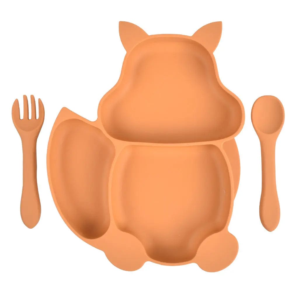 Couverts apprentissage bébé en silicone Mini Merveille