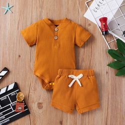 Ensemble Été Bébé Garçon – Body & Short - Mini merveilleCJYE177244617QJ