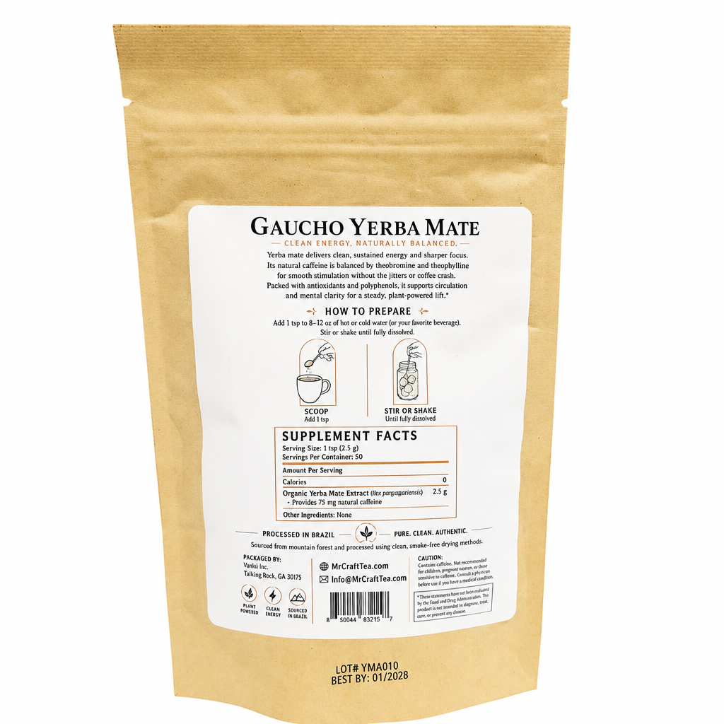 Concentrado de Erva Mate Tradicional Instantâneo 180g (6,35oz) 