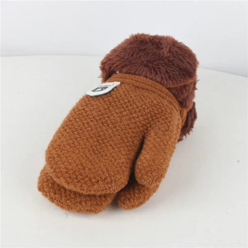 Moufles en laine enfant bébé Mini Merveille