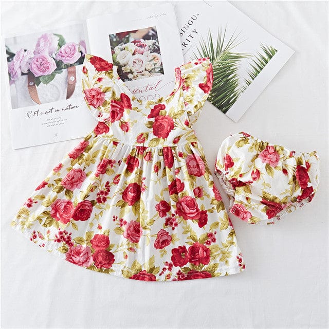Robe à fleur pour bébé - Mini merveilleCJYE133670413MN