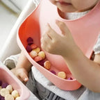 Set Repas Bébé 9 Pièces en Silicone - Mini merveille14:200002130Pink 9PCS Wood Set